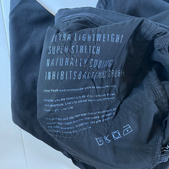 DU/ER Duer T2X Live Lite Straight Leg Pants - Men's Size 32*30(Fit 32*28) -Black - Picture 10 of 11